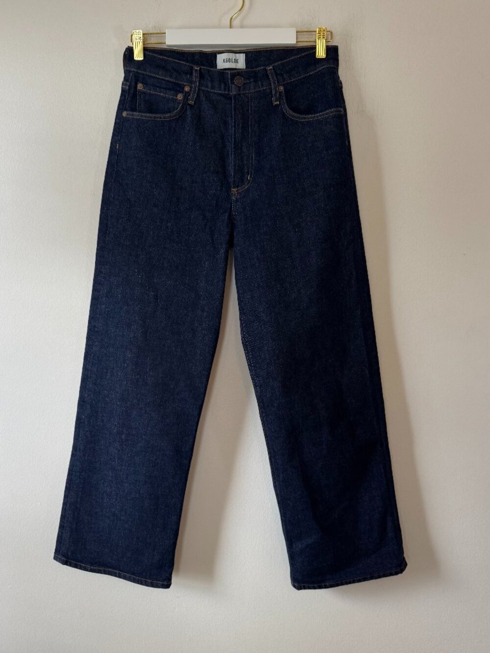 Agolde High Rise Wide Leg Jean - Picture 3 of 13